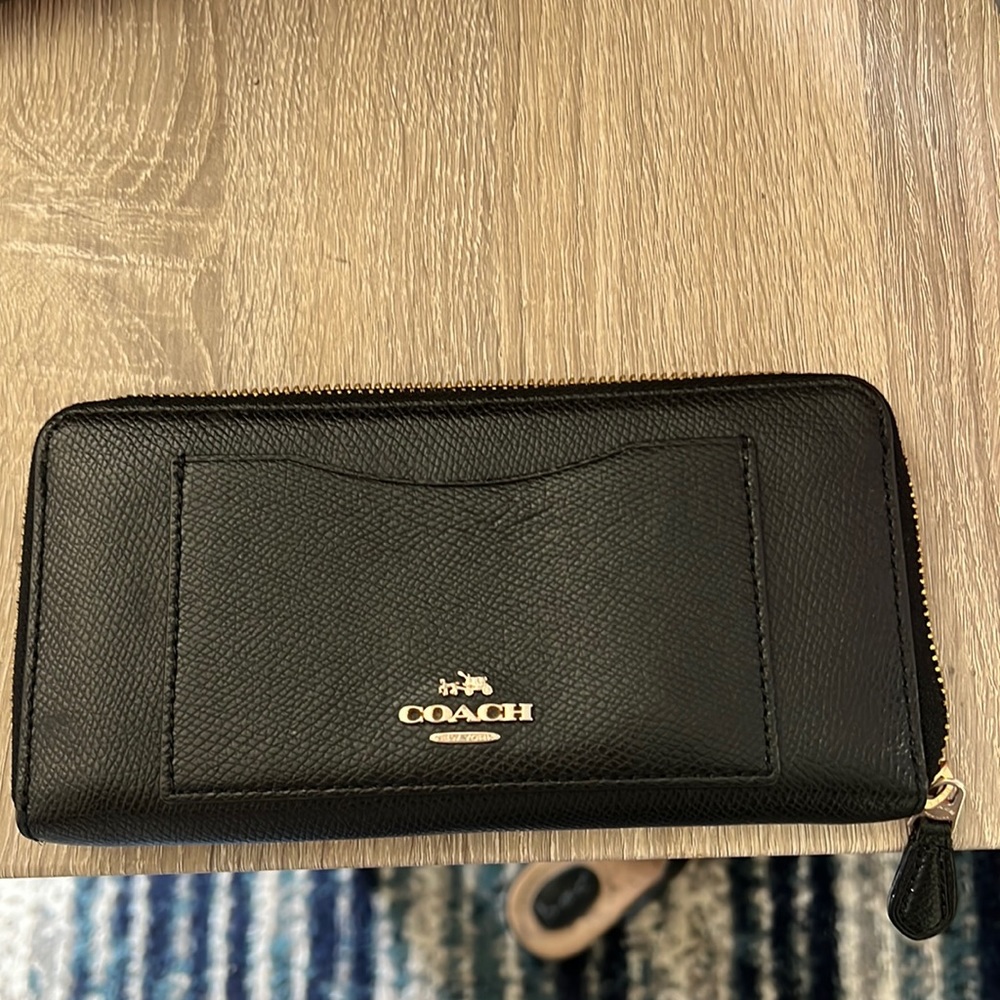 Coach leather wallet